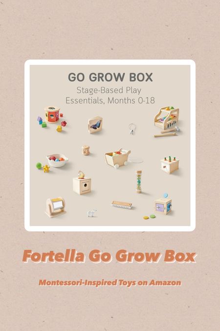 Fortella Go Grow Box, Montessori-Inspired Toys on Amazon 

Baby toys 
Toddler toys 
Lovevery Dupe 

#LTKkids #LTKfamily #LTKbaby