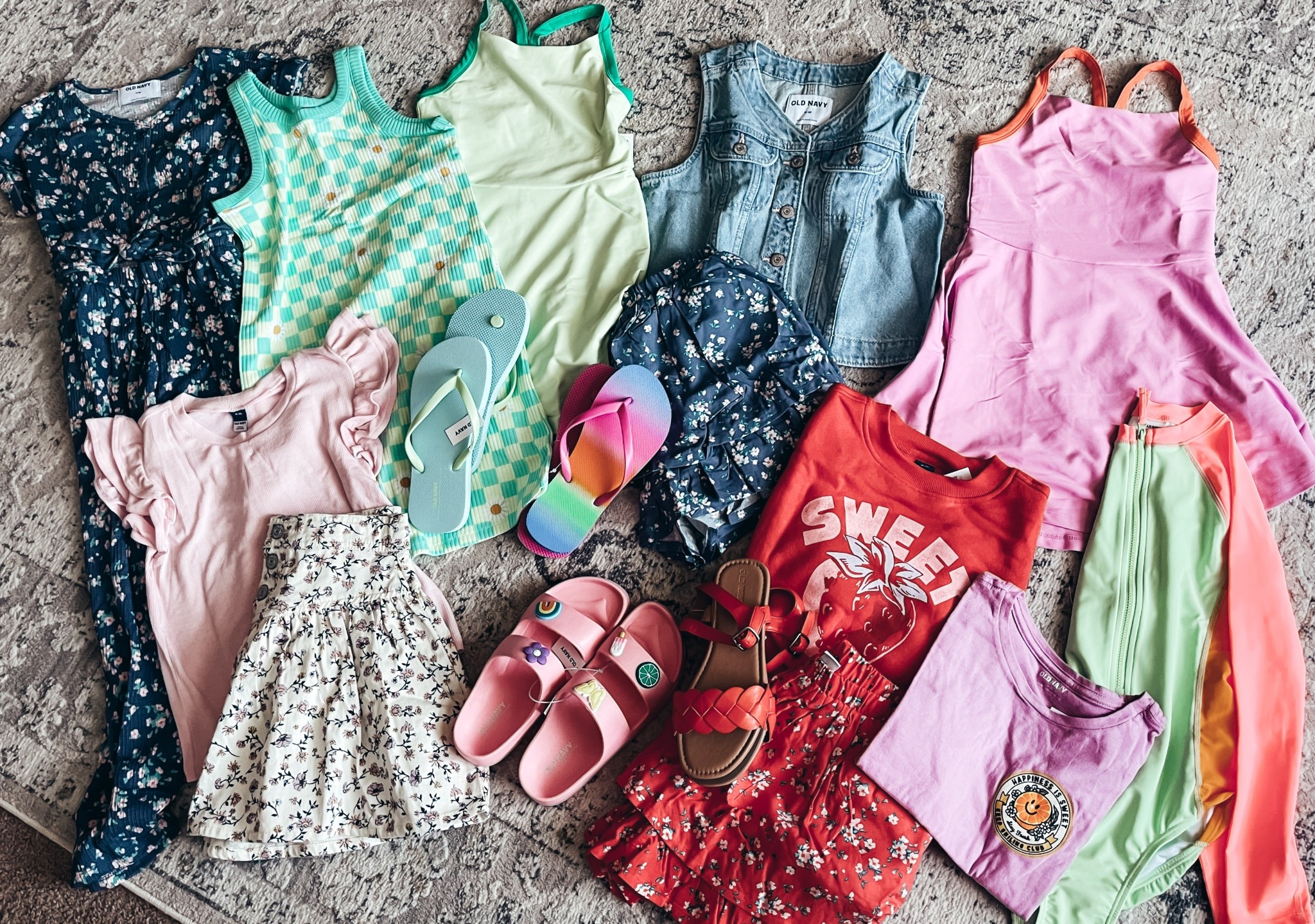 Girls Spring/Summer Wardrobe 🌸 #oldnavy for the win! 

#LTKKids #LTKFamily #LTKSpringSale
