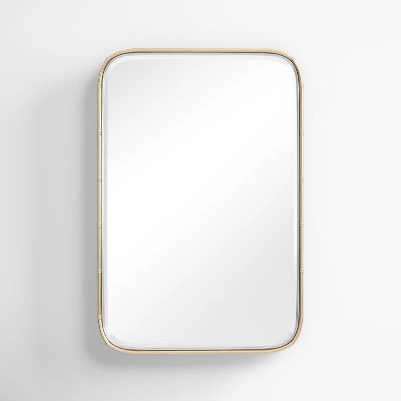 Lancey Rectangle Metal Wall Mirror | Wayfair North America