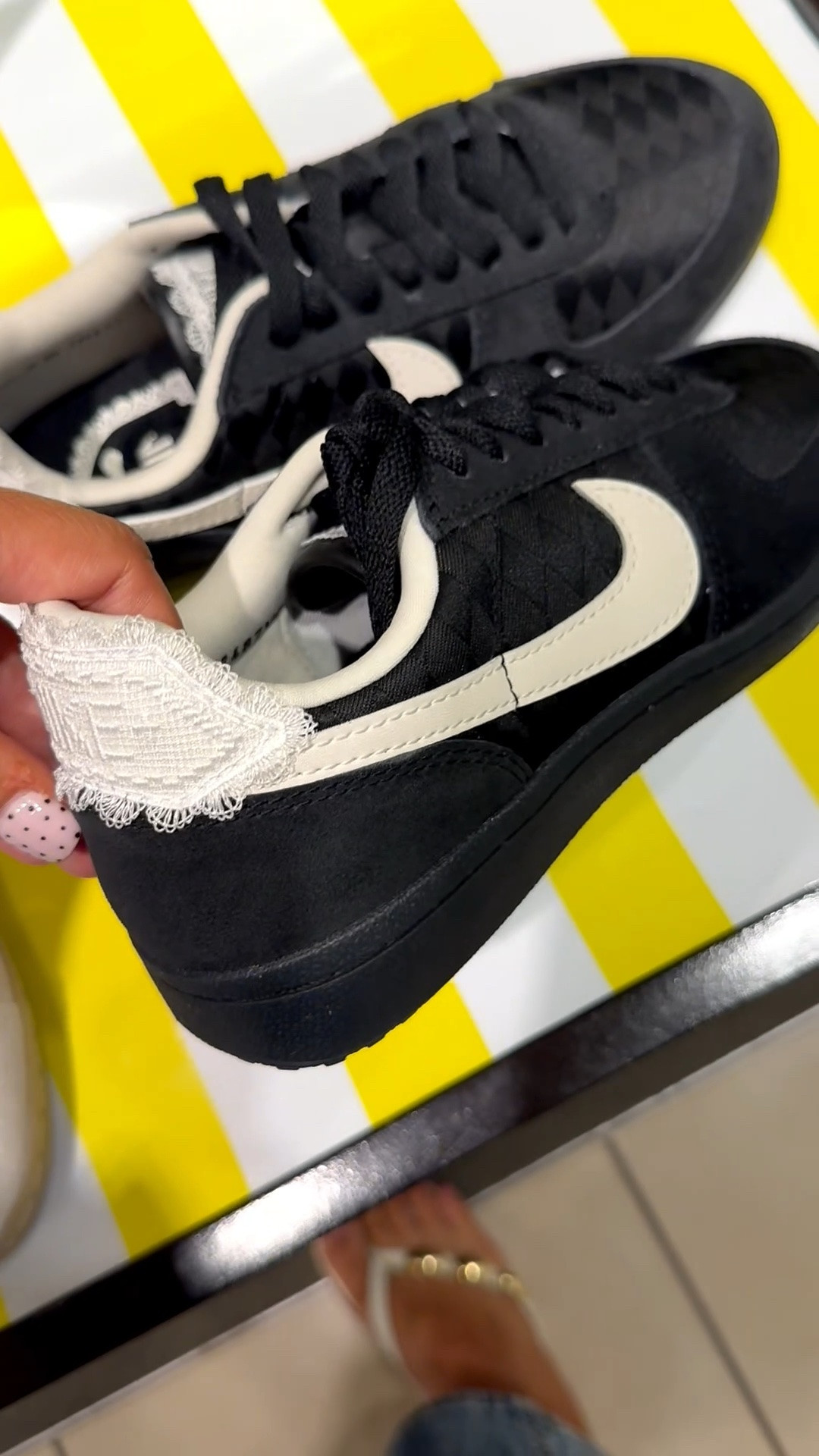 $75 for these Nike sneakers!! So darling with the lace. Nordstrom Sale find!

#LTKootd #LTKSeasonal #LTKSaleAlert