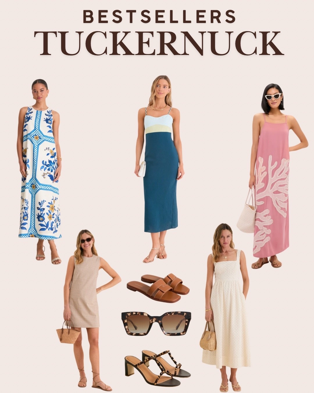 Tuckernuck summer bestsellers are giving effortless coastal chic, quiet luxury, and elevated vacation style 🤍 From breezy midi dresses and neutral sandals to statement sunglasses and timeless resort wear, these are the pieces everyone is adding to cart for summer outfits, vacation dinners, beach trips, and everyday polished mom style. #tuckernuck #tuckernuckstyle #quietluxury #coastalgrandmother #summerstyle #resortwear #vacationoutfits #elevatedstyle #classicstyle #ltkstyle #ltkfashion #summerfashion #momstyle #preppystyle #chicoutfits #capsulewardrobe #neutralstyle #luxurystyle #beachvacationoutfits #ootd

#LTKgrwm #LTKootd #LTKSeasonal