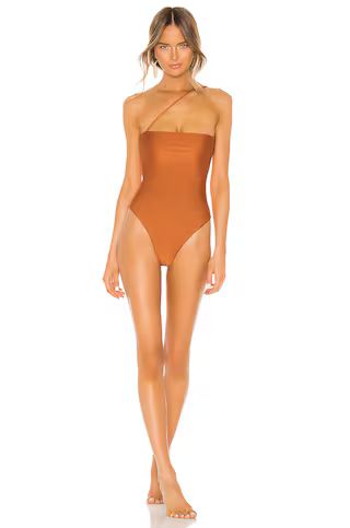 LOVEWAVE Balboa One Piece in Rustic Orange from Revolve.com | Revolve Clothing (Global)