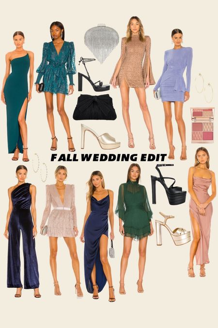 Fall Wedding Edit 💒 my top picks of dresses, heels and accessories 