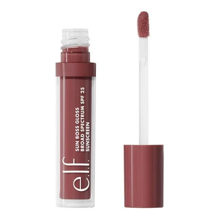 e.l.f. Sun Boss Gloss SPF 25, That's My Jam, 0.13 fl oz | Walmart (US)