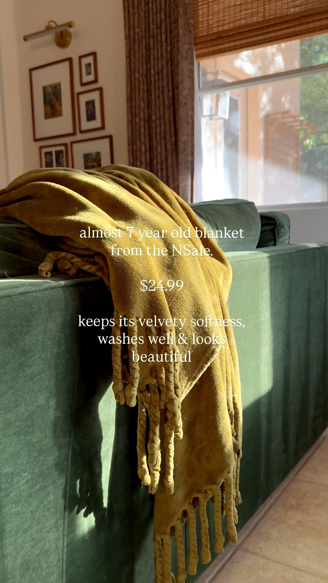 can you believe this blanket is almost 7 years old?! i’ve continuously purchased these blankets throughout the years as gifts because they are that good! they wash well and have maintained their velvet soft feel. this blanket lives on our living room couch because i know i can wash it over and over again!

this color is an older olive color, but there is another pretty green this year! 

sofa color is “essex”

#LTKSeasonal #LTKSaleAlert #LTKHome

#LTKHome #LTKSaleAlert #LTKSeasonal

#LTKSeasonal #LTKSaleAlert #LTKootd