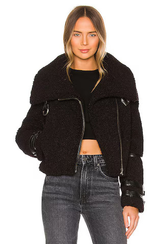 Tularosa Bailey Moto Jacket in Black from Revolve.com | Revolve Clothing (Global)