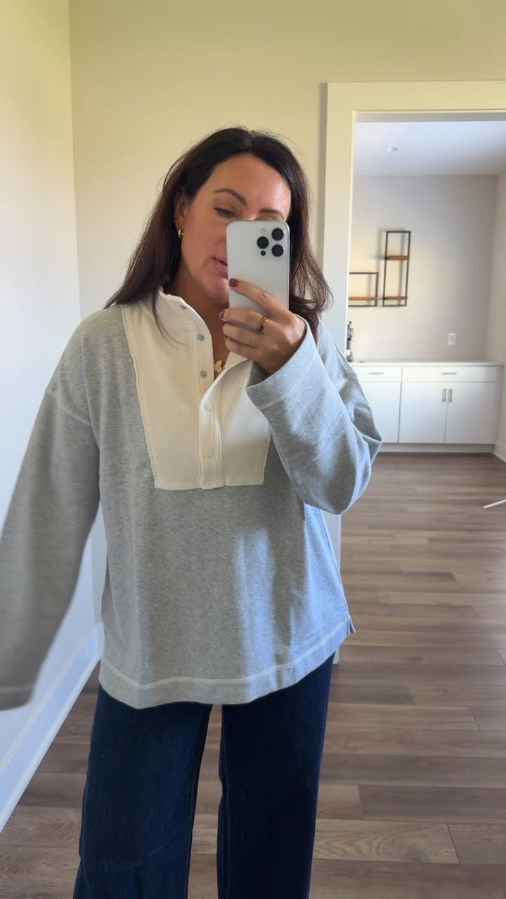 @Aerie @American Eagle Outfitters haul! Everything is on sale + up to an extra 35% off with code STOCKNROLL 👏🏻 Medium in this sweatshirt! Perfect for fall!

#LTKootd #LTKSeasonal #LTKSaleAlert