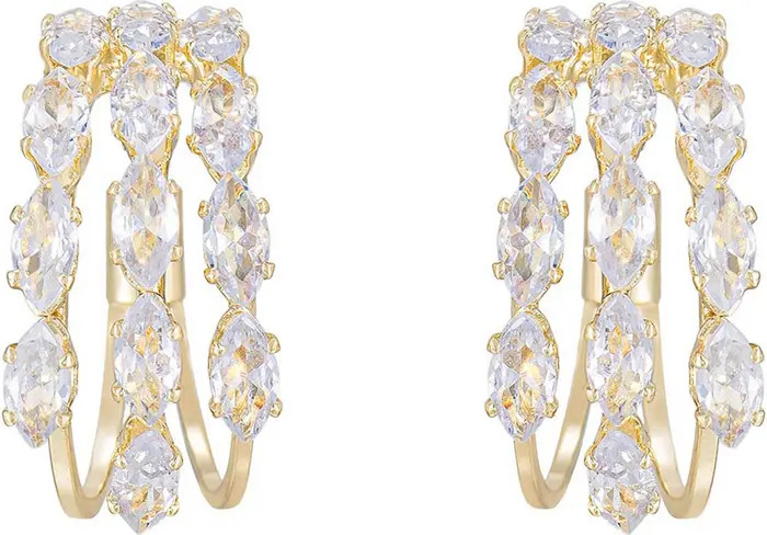 Ettika Crystal Huggie Hoop Earrings | Nordstrom | Nordstrom