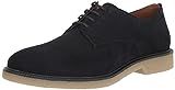 BOSS Men's Suede Lace Up Desert Boot with Embossed Logo Chukka, Sky Captain Navy, 7 | Amazon (US)