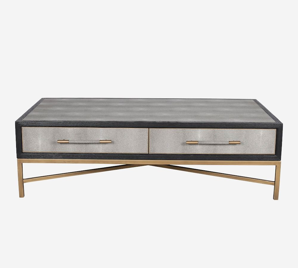 Trent 55" Rectangular Coffee Table | Pottery Barn (US)