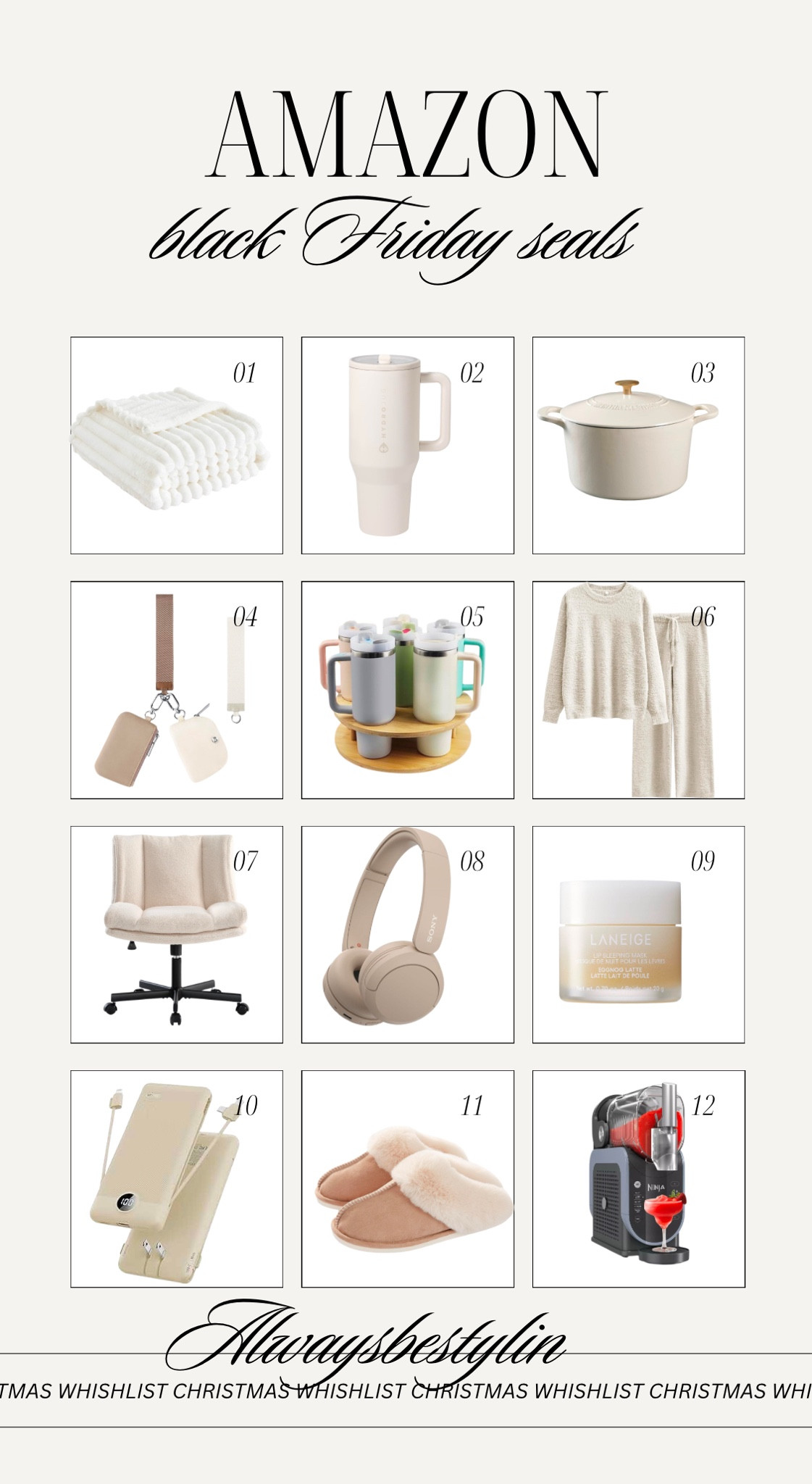 Discover the ultimate Mason Black Friday deals on beauty, kitchen, and fashion finds that she really wants! Elevate her style and self-care routine with top-quality products at unbeatable prices. Don't miss out on these must-have items for a fabulous holiday season! #BlackFridayDeals #BeautyFinds #KitchenEssentials #FashionForHer #GiftIdeas #MasonDeals #ShopNow#LTKCyberWeek

#LTKHome #LTKSeasonal #LTKSaleAlert