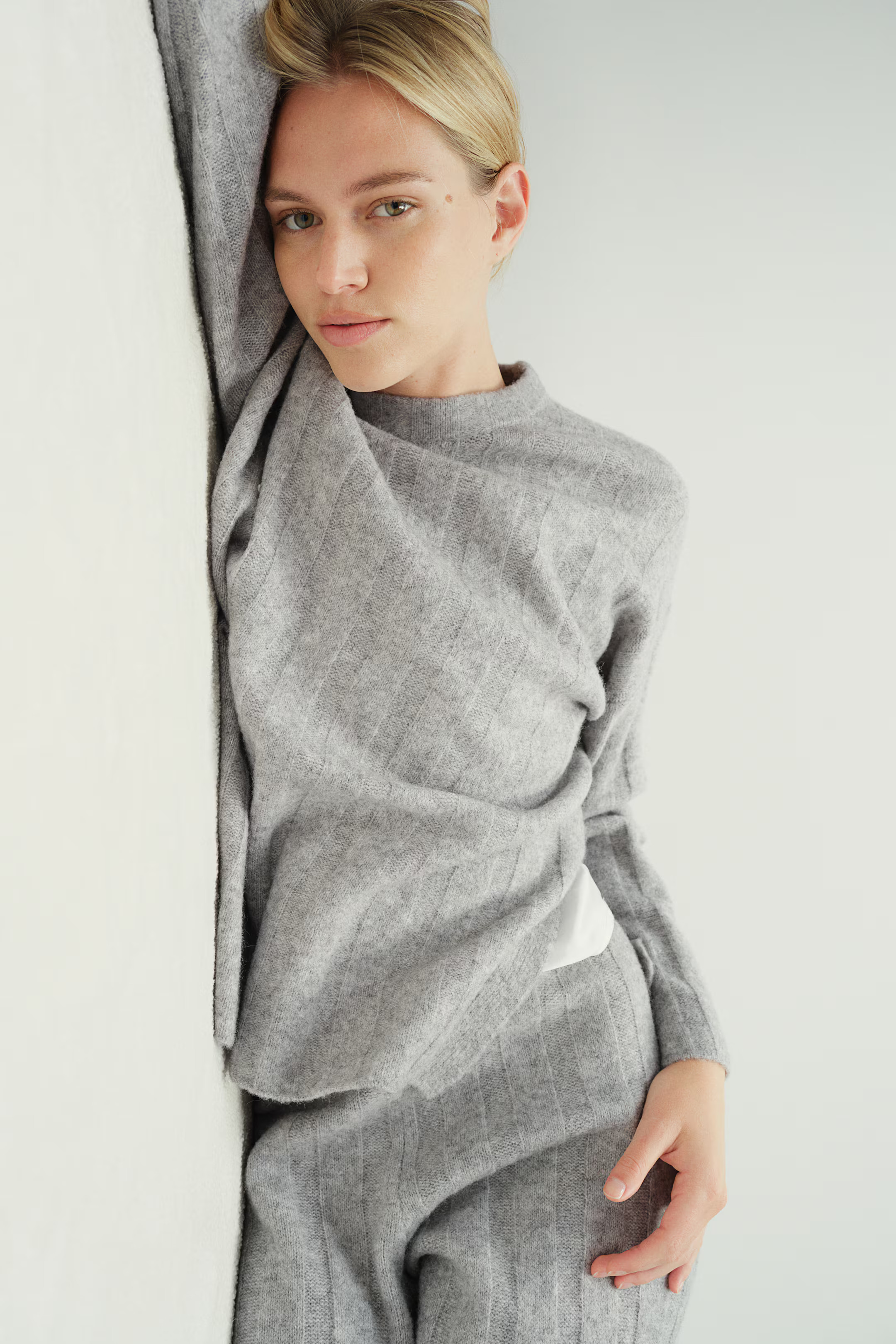 Oversized rib-knit jumper | H&M (UK, MY, IN, SG, PH, TW, HK)