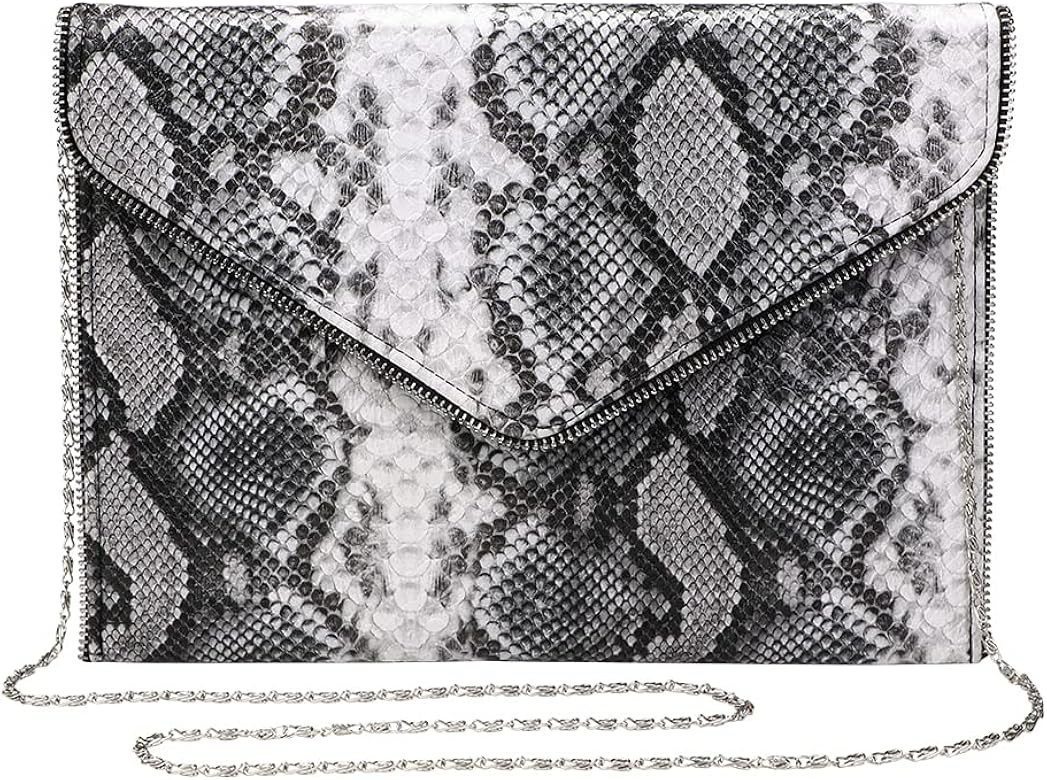 Clutch Purses For Women Crossbody Shoulder Bag Animal Pattern PU KenCome | Amazon (US)