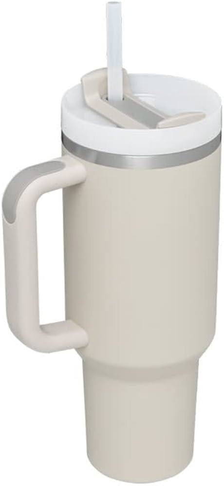 40oz Tumbler with Handle,Stanle Logo Cup with Straw,Travel Coffee Mug,Stanleys Cups Stainless Ste... | Amazon (UK)