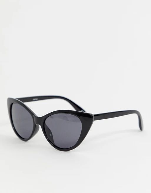 Reclaimed Vintage Inspired cat eye sunglasses in black exclusive to ASOS | ASOS US