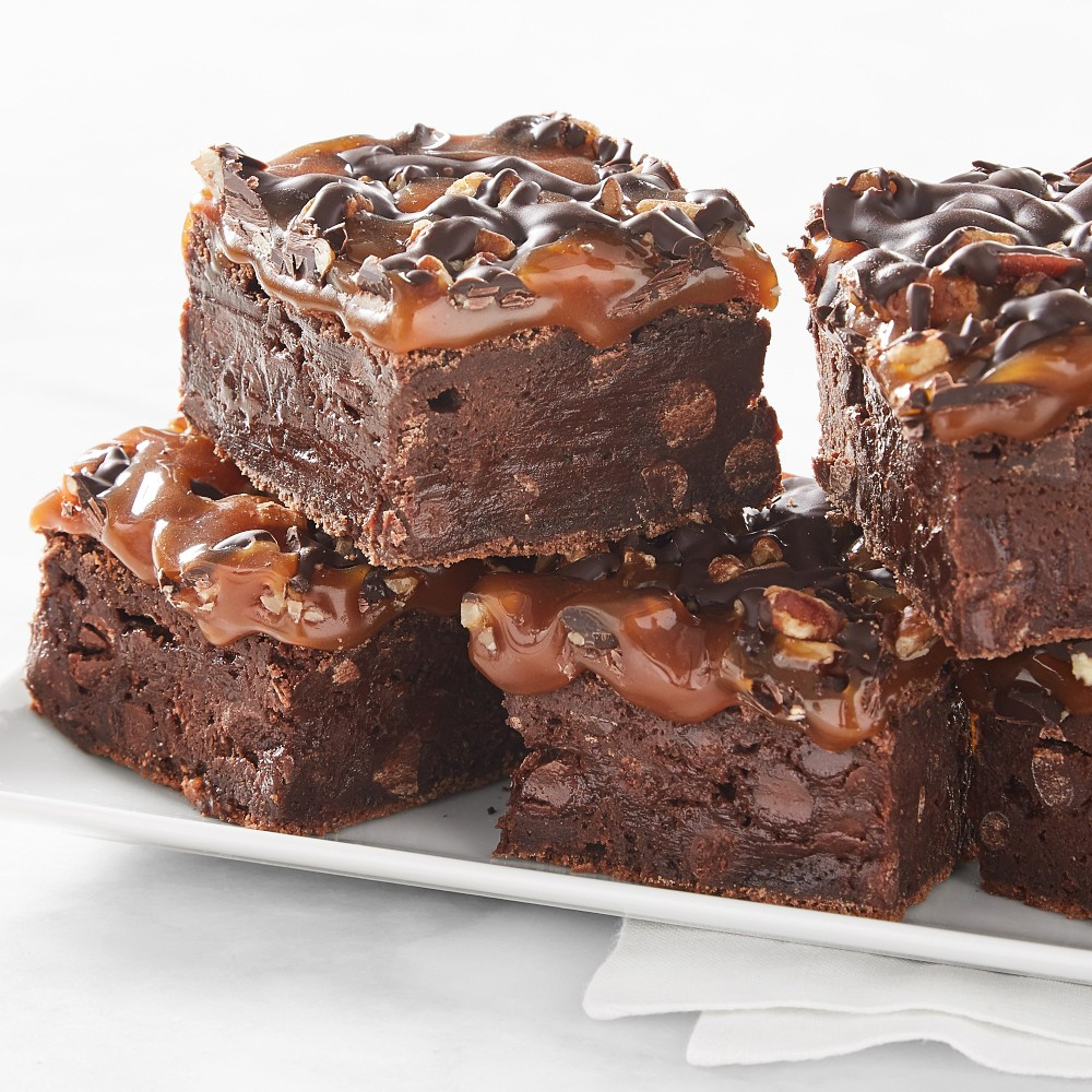 Ultimate Turtle Brownies, Serves 6-8 | Williams-Sonoma