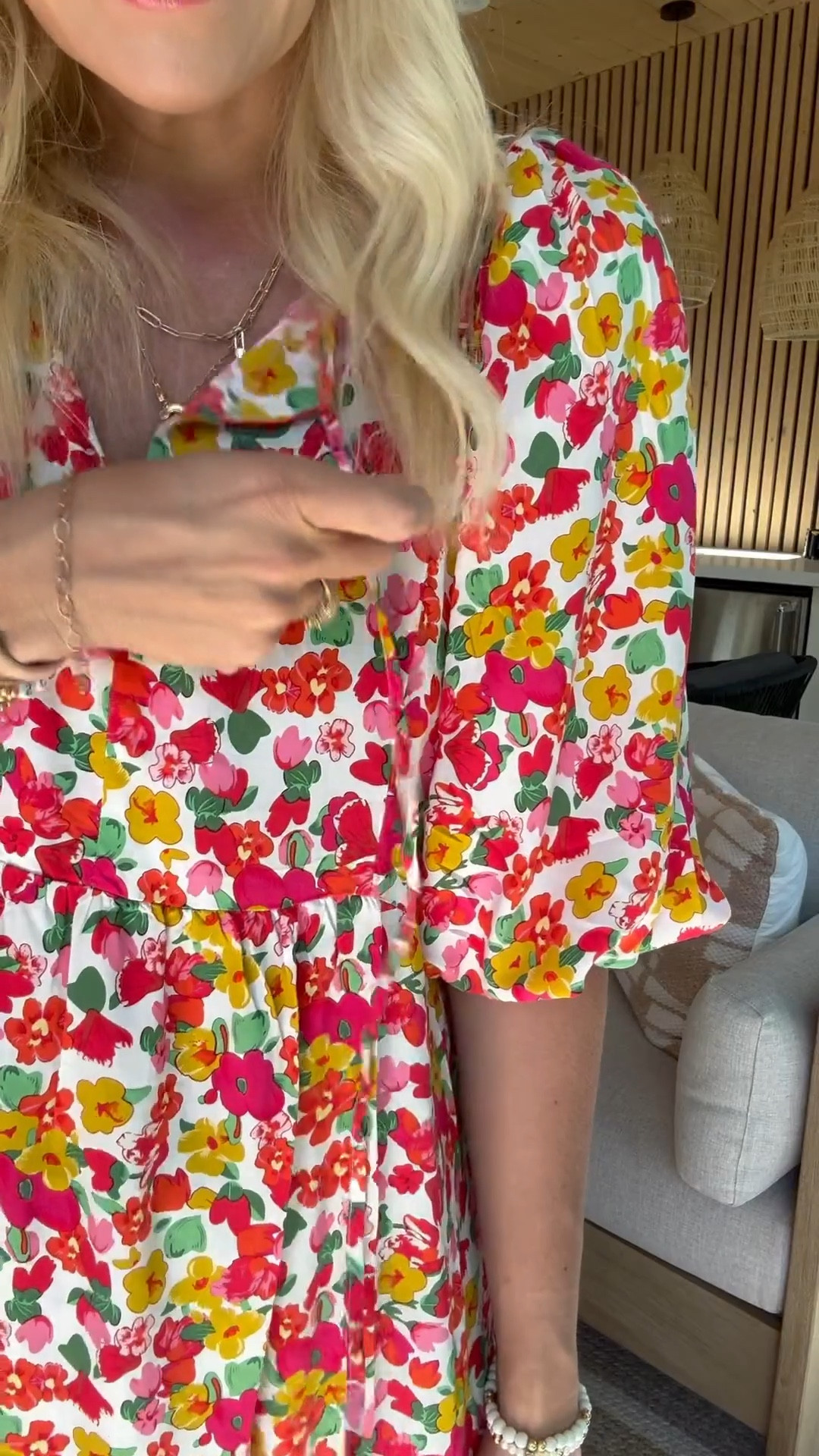 Love how bright and fun this dress is and you know I love this fit! 

#LTKFindsUnder50 #LTKFindsUnder100 #LTKStyleTip