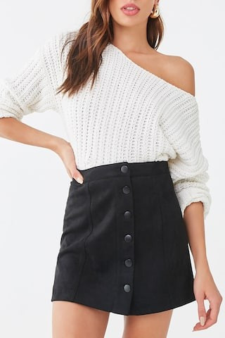 Faux Suede Mini Skirt | Forever 21 (US)
