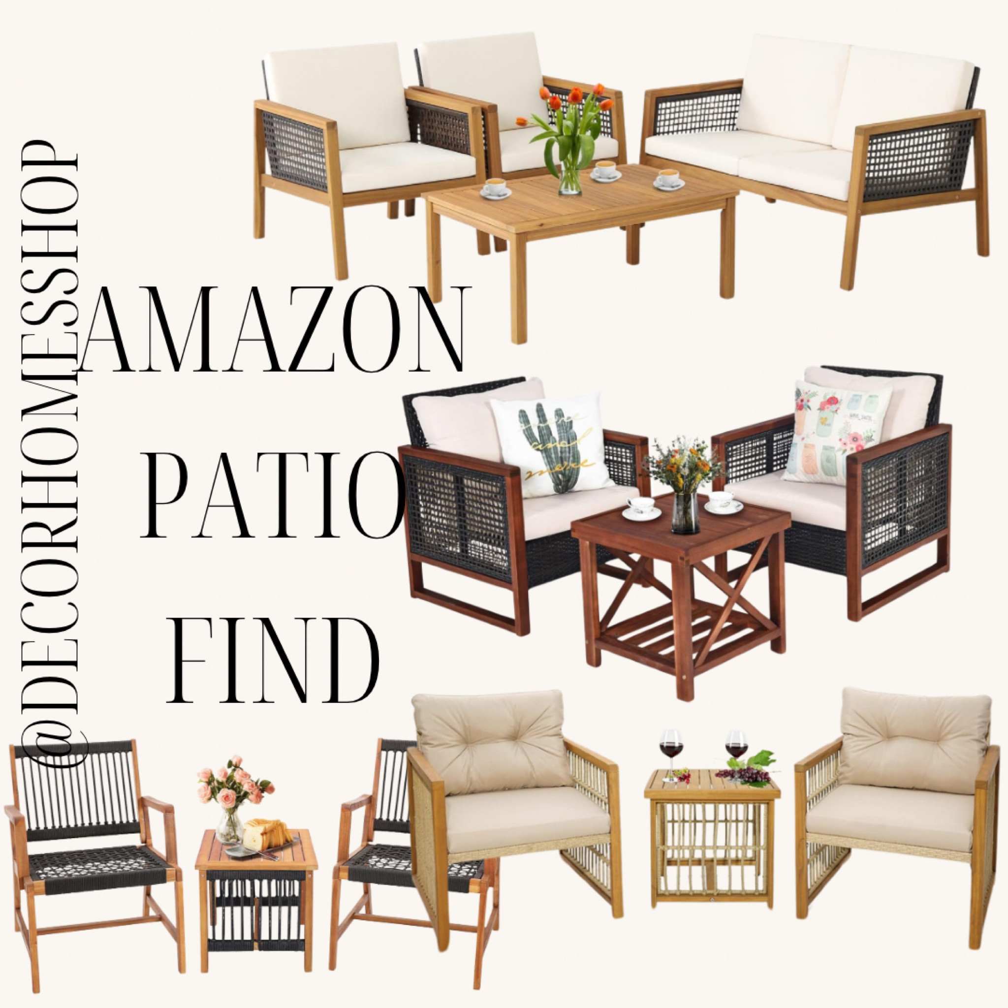 Amazon Home Patio Set

#LTKSeasonal #LTKhome #LTKSpringSale