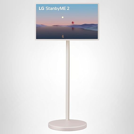 LG 27-Inch StanbyME 2 with Folio Cover, Portable Touch Screen, Dolby Vision, HDR10, Filmmaker Mod... | Amazon (US)