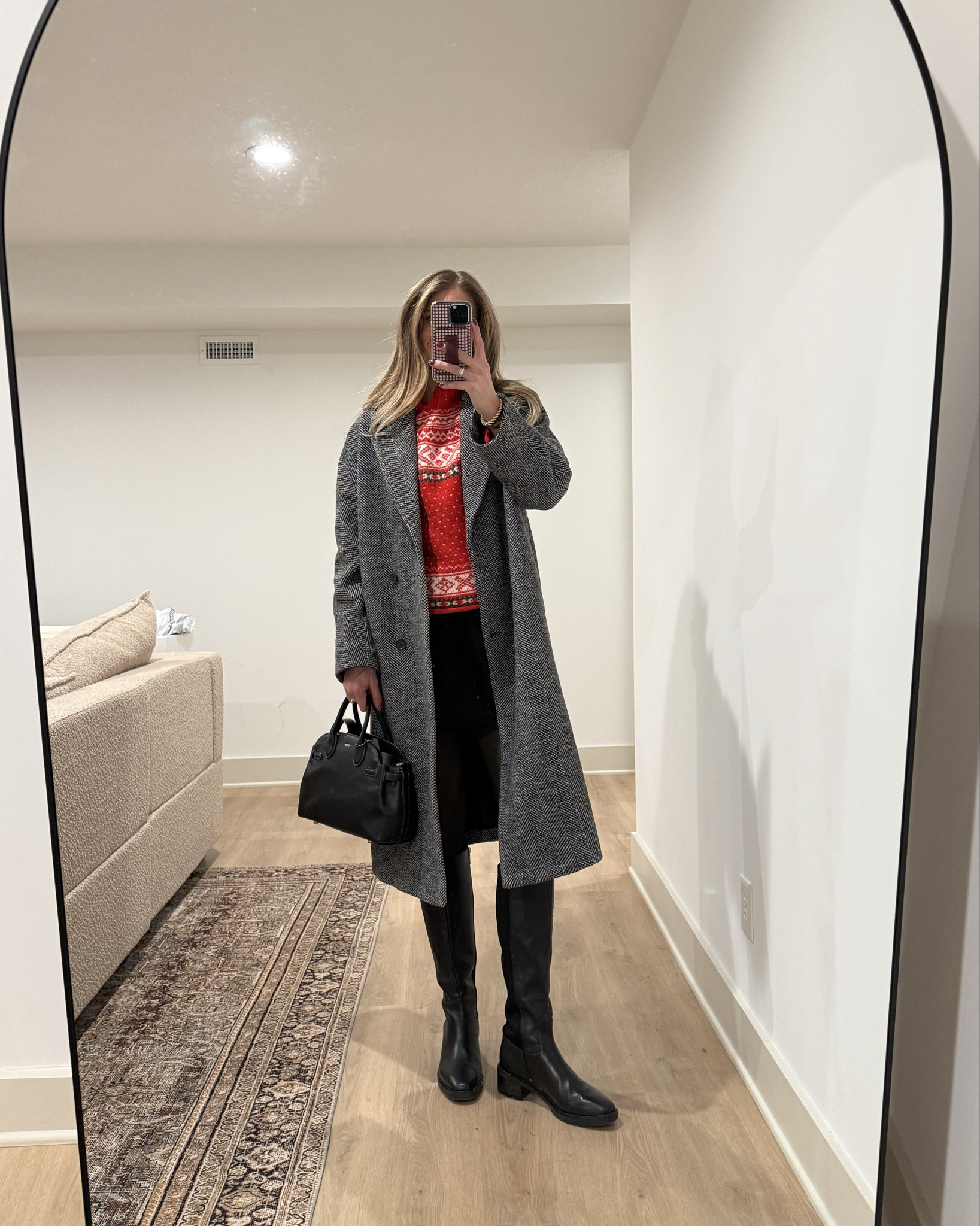 Holiday party outfit I wore today to our annual family Christmas party.
Sized down to 4 in velvet skirt
“Hose” are really fleece lined leggings that come in talls! Not see through and super warm. 
Boots are water proof and so comfy
Medium in coat to layer thick sweaters under 


Holiday outfits, tall girl friendly, bump friendly, tall sizes, maternity style, Christmas party outfits, ugly Christmas sweater, Aritzia, j crew, Athleta, fair isle

#LTKSeasonal #LTKTall #LTKHoliday