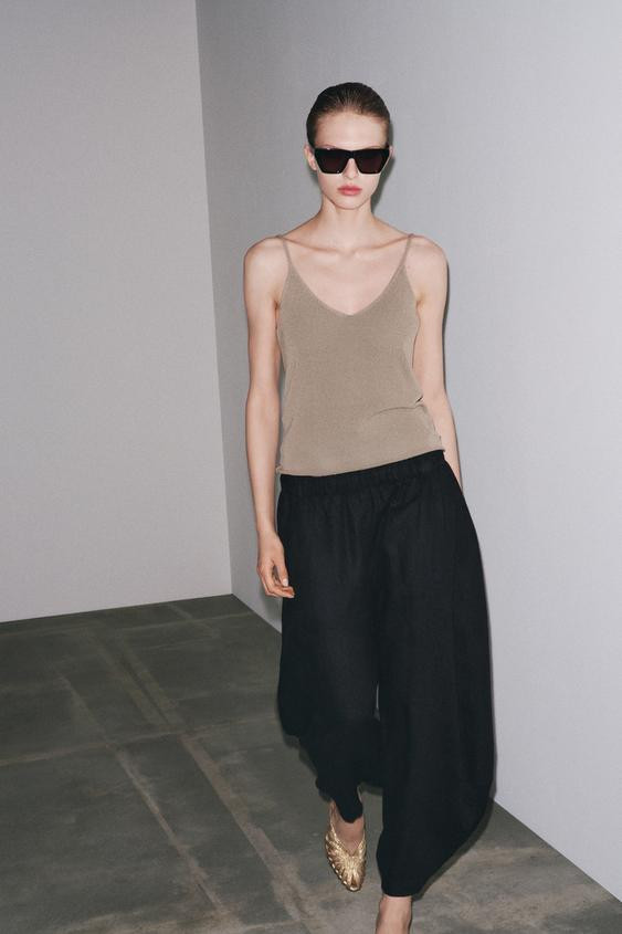 STRAPPY KNIT TOP | Zara US