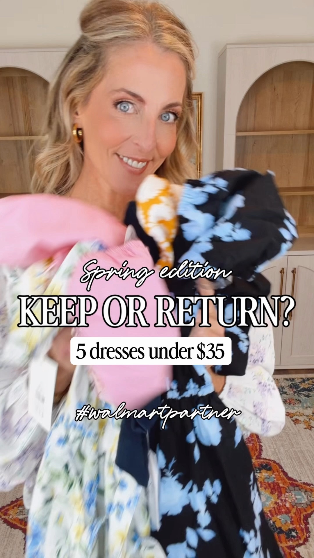 Walmart spring fashion has clearly arrived AND It won't take your vacay money! I'm so excited to partner with @walmart to share these five new spring styles, all under $35. Perfect for everything you have planned this Spring. Comment WALMART, and I'll send you all the links before they sell out! 

So go ahead and grab your fave style and rsvp to that point event!  Now here's the hard part-l need your help deciding what to keep and what to return (although if you know me, I'll probably keep most of them because they're all a 10/10 ($). Wearing an extra small in all- I am 5'5 for reference. Exclusively at Walmart.



#WalmartPartner #walmartstyle @Walmartstyle @shop.Itk 


#LTKmomlife #LTKootd #LTKgrwm