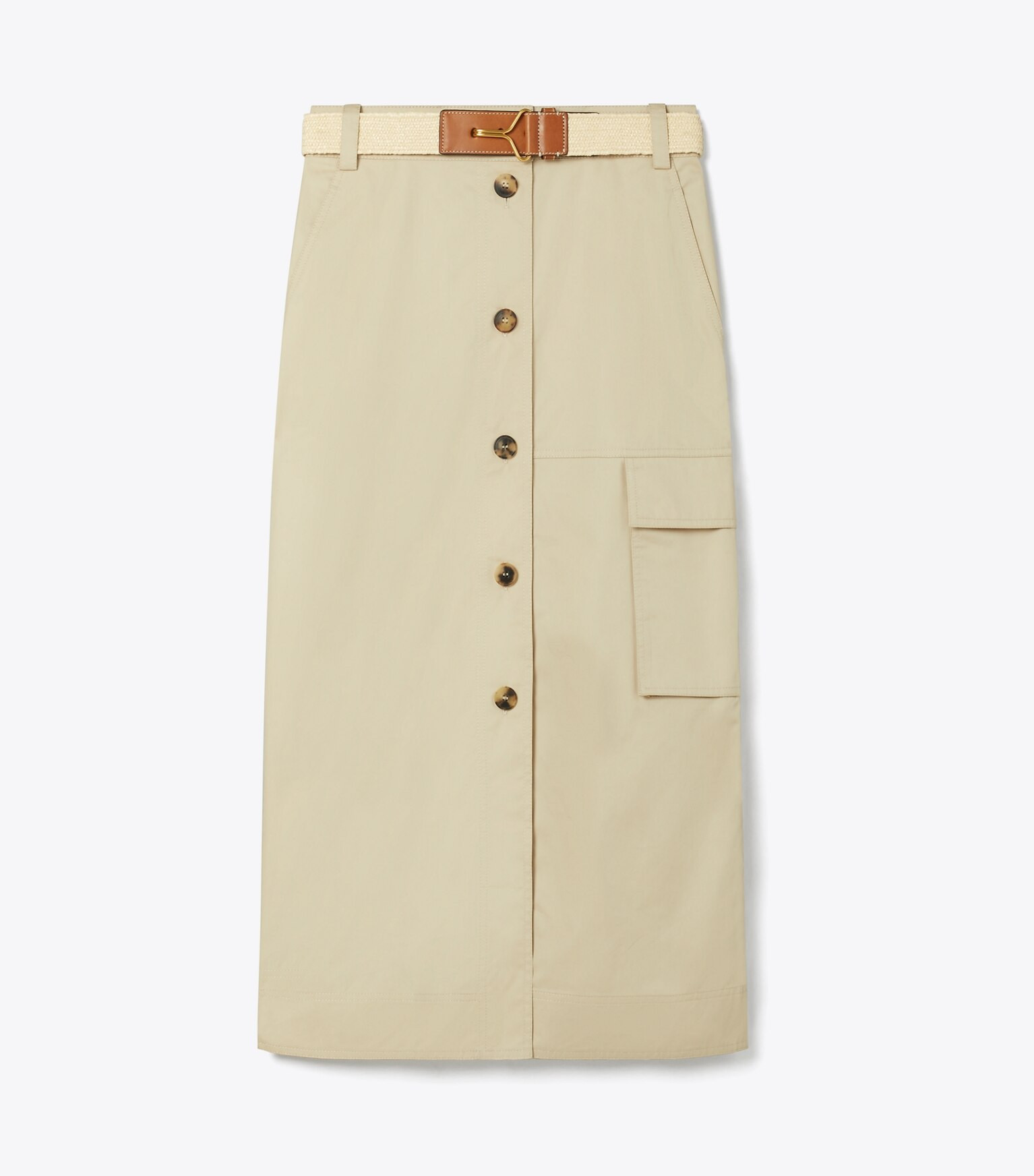 COTTON POPLIN SKIRT | Tory Burch (US)
