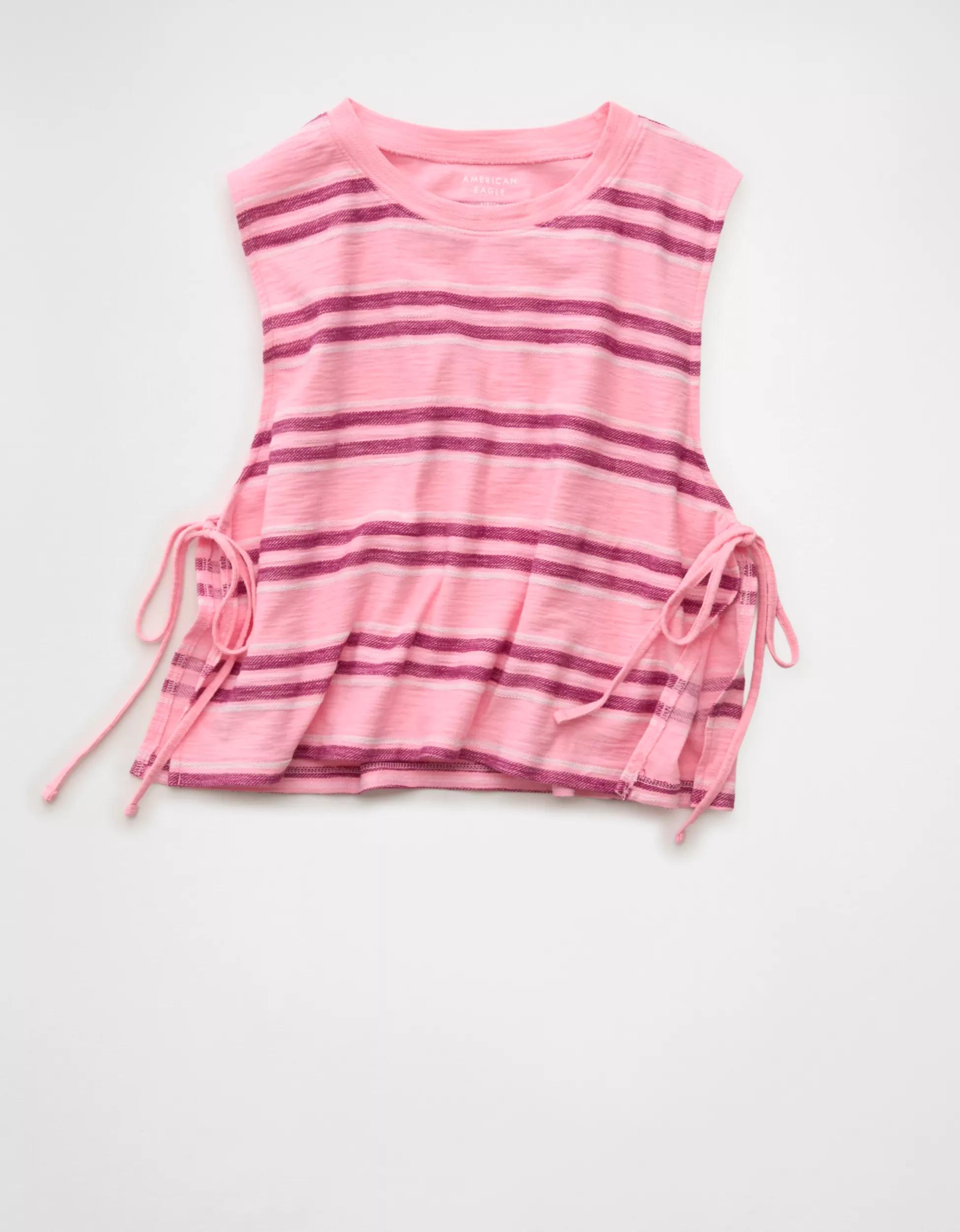 AE Sunchaser Side-Tie Muscle Tank Top | American Eagle Outfitters (US & CA)