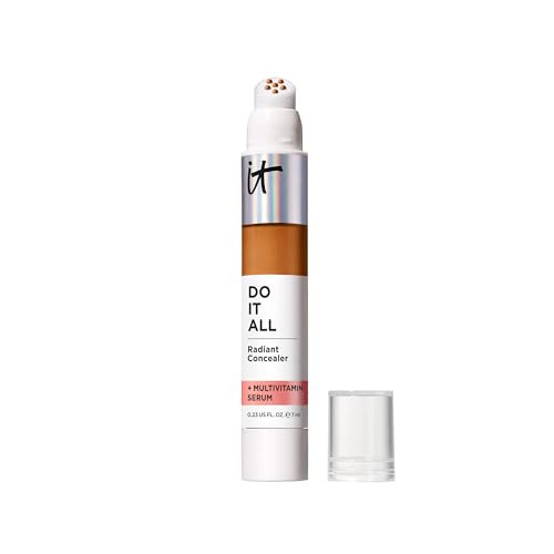 IT Cosmetics Do It All Radiant Concealer ­­– Makeup Concealer –Hydrate & Brighten – Creaseless Medium Coverage & Radiant Finish ­­– Niacinamide & Hyaluronic Acid - Rich Neutral, 0.2 Fl Oz | Amazon (US)