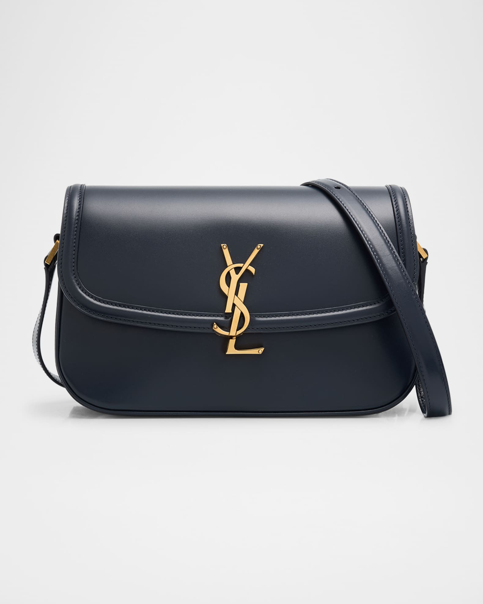 Solferino Medium YSL Shoulder Bag in Smooth Leather | Neiman Marcus