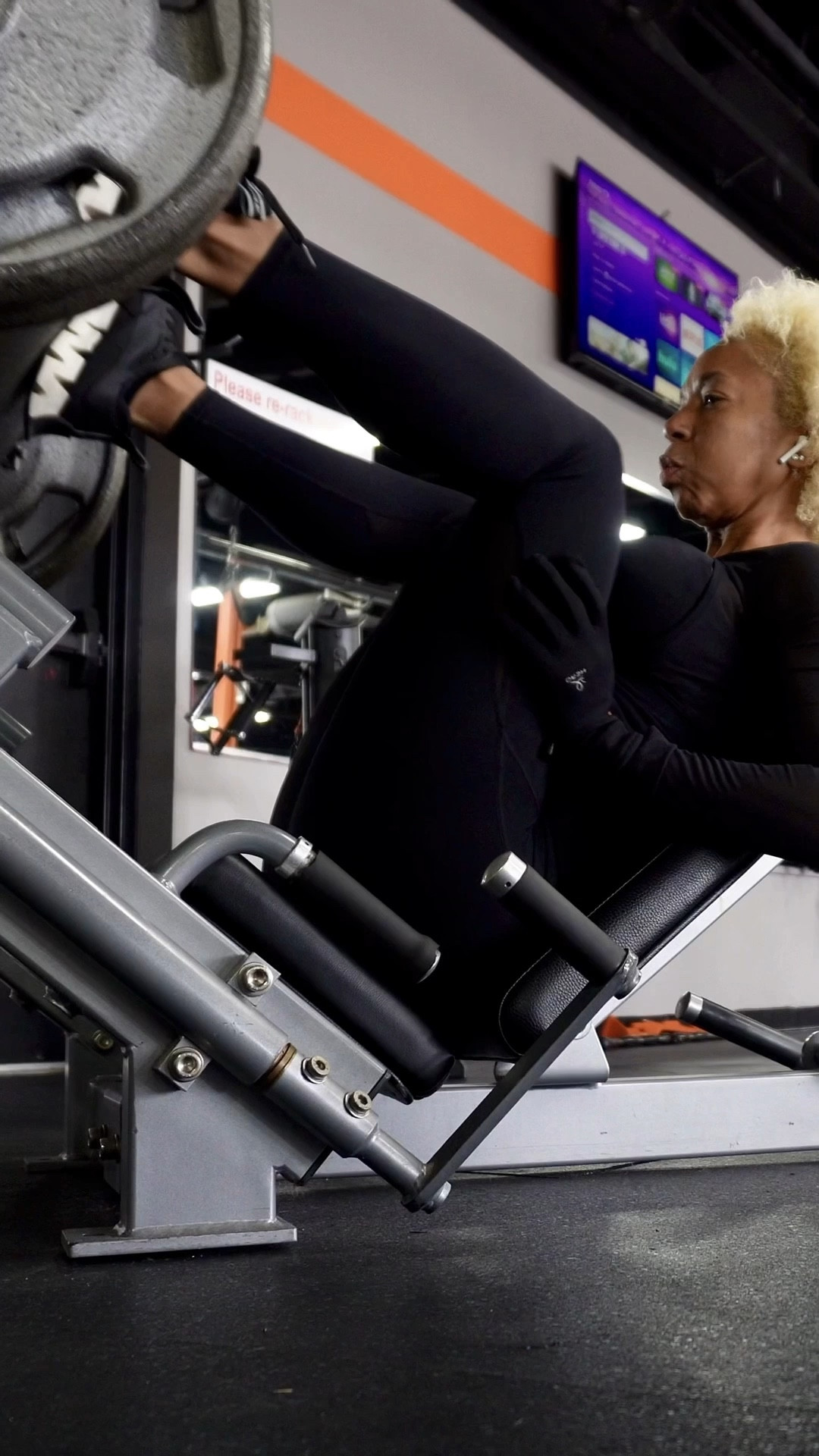 Discipline your dedication! I like to kick the week off with my leg and glute workout. Weight training increases lean muscle mass, improves bone density, increases metabolism, and reshapes your body. Strength training becomes even more important as you age. Get in the gym and do something good for your future self! 💪🏽🙌🏾👌🏽

#LTKActive #LTKfitnessgoals #LTKOver40