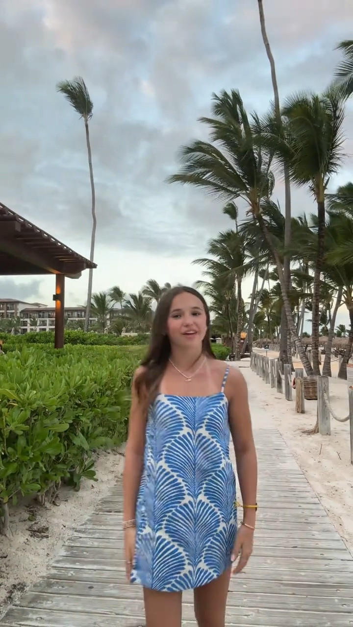 What Drew wore. Teen style.  Vacation style. 
XXS dress

#LTKKids #LTKTravel #LTKootd