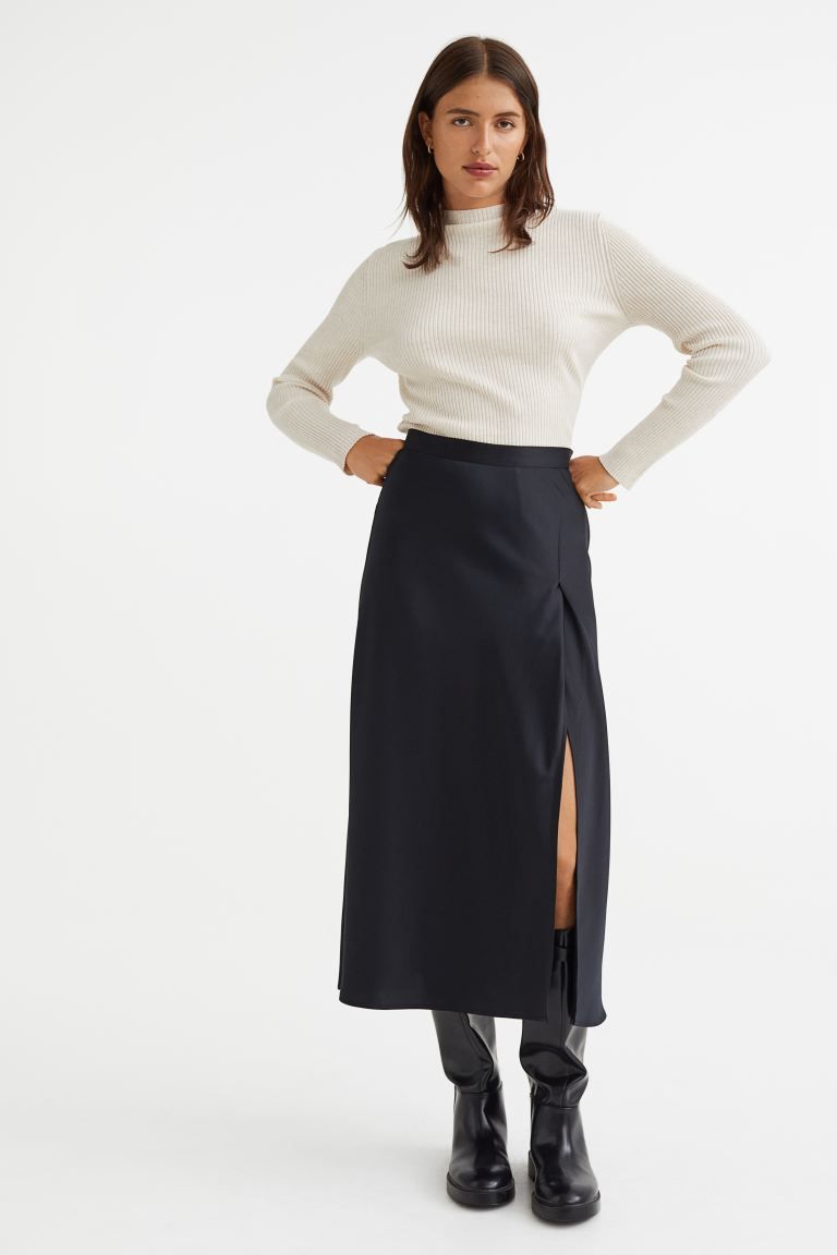 Satin Skirt | H&M (US)