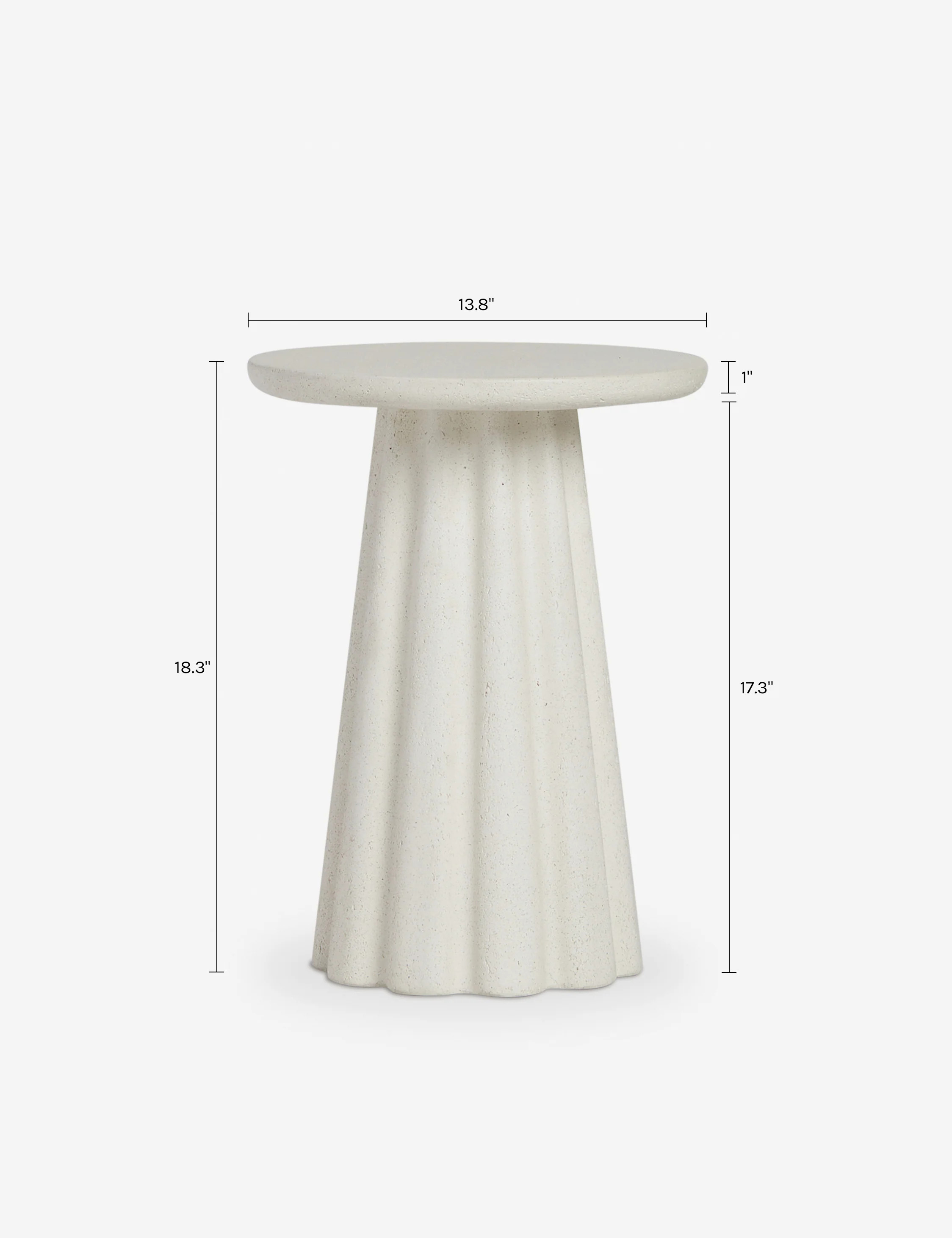 Lazenby Indoor / Outdoor Round Side Table | Lulu and Georgia 