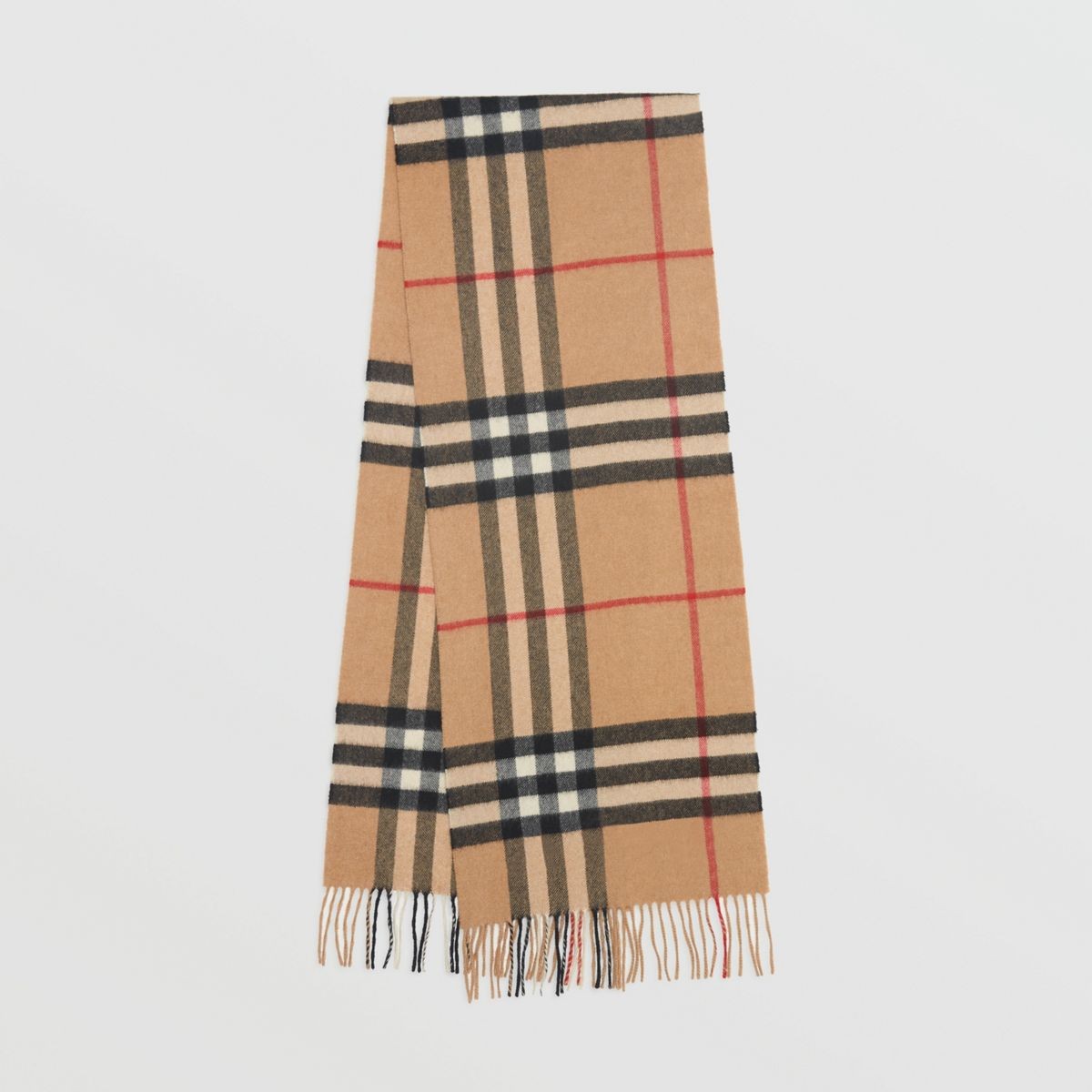 Burberry The Classic Check Cashmere Scarf, Brown | Burberry (US)