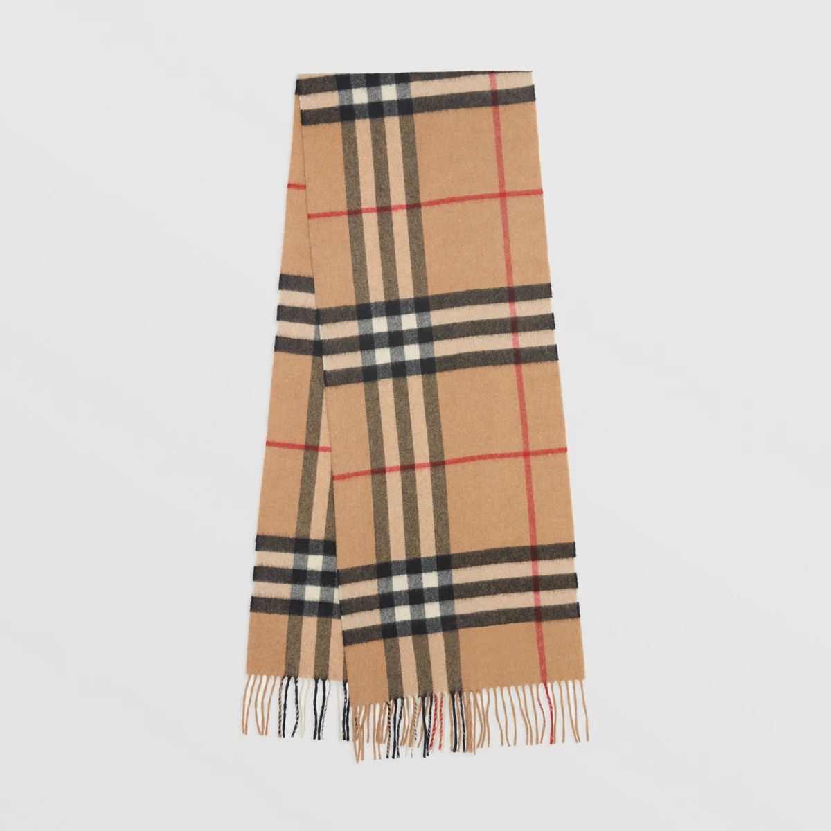 Burberry The Classic Check Cashmere Scarf, Brown | Burberry (US)