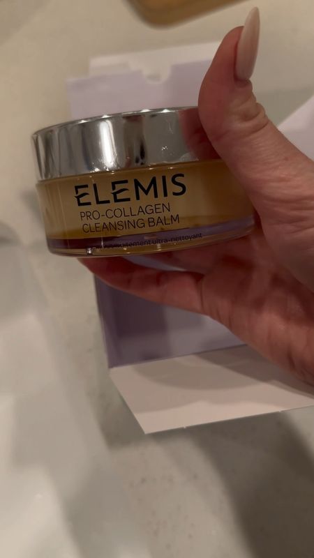 Elemis Pro-Collagen Cleansing Balm. The blend of 9 essential oils smells amazing. The balm also works well at removing makeup such as mascara , and foundation. 

#LTKFind #LTKbeauty #LTKunder100