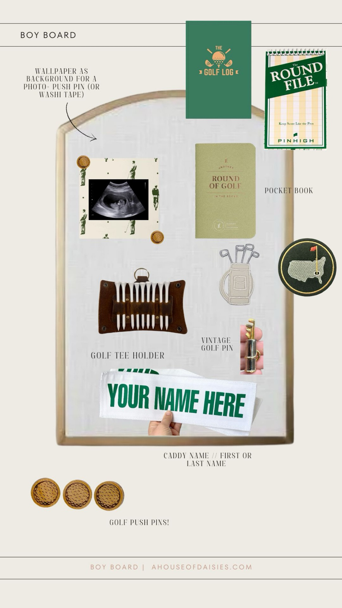 Boy push pin board, vintage nursery, vintage golf room, golf decor, golf room, boy room, big boy room, toddler room, boy nursery 

#LTKStyleTip #LTKHome #LTKKids