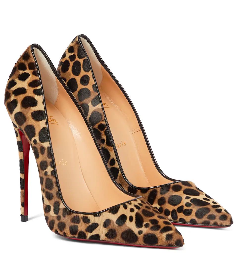 So Kate 120 leopard-print calf hair pumps | Mytheresa (INTL)