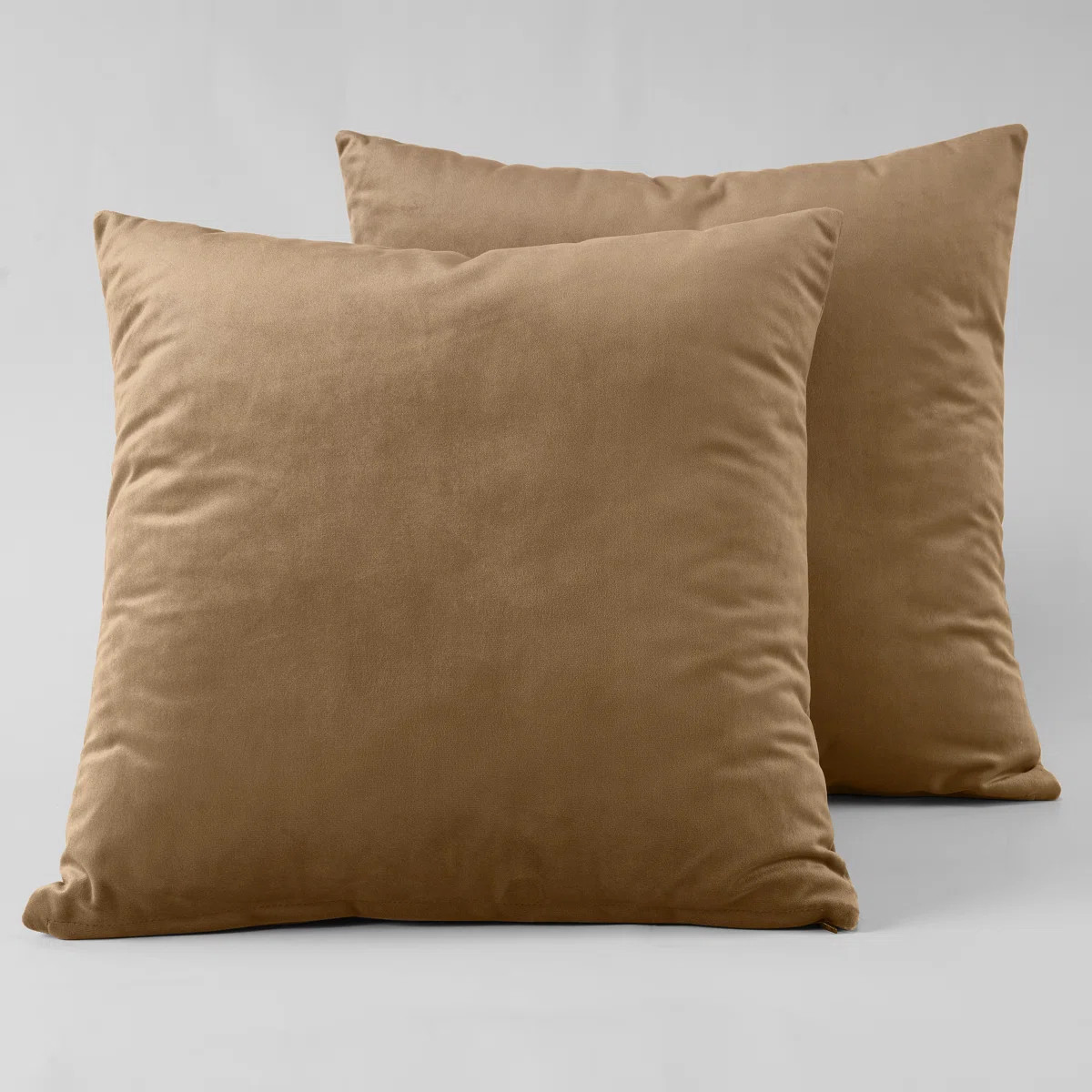 Heritage Plush Velvet Throw Pillow Covers - Decorative Pillow Covers (Set of 2) | Wayfair North America