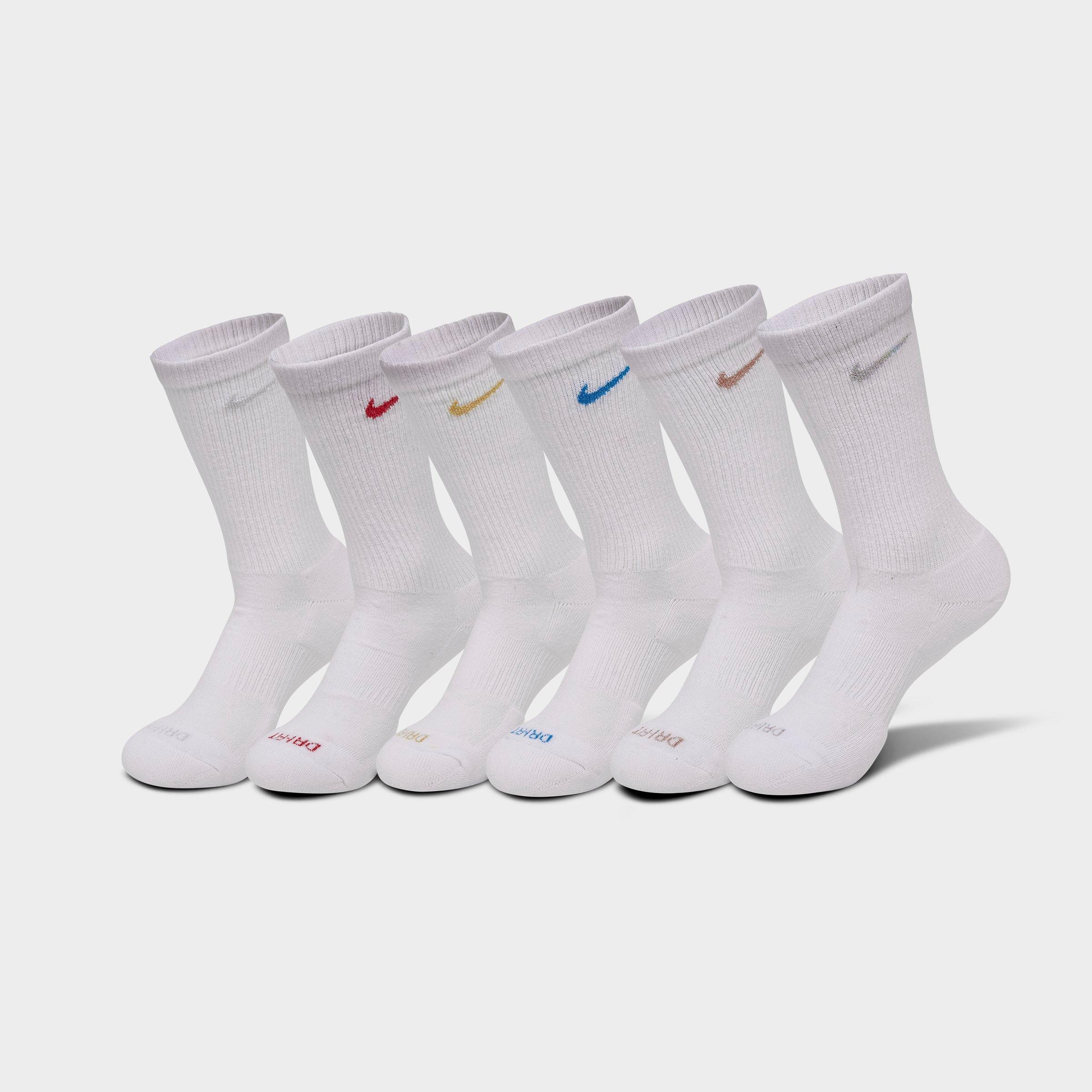 Nike Everyday Plus Cushioned Crew Training Socks (6-Pack) | Finish Line (US)