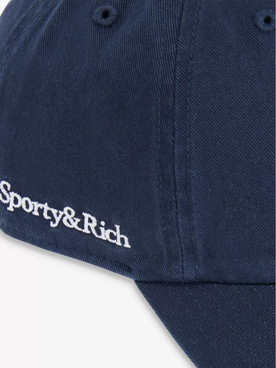 Sporty & Rich for '47 x The New York Yankees brand-embroidery cotton cap | Selfridges