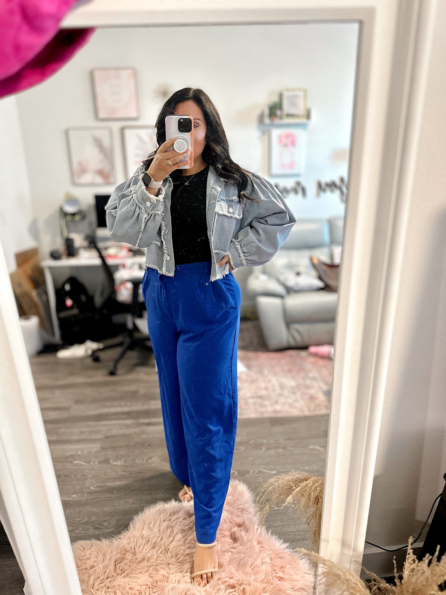 Love my pants and jackets?💙 Use code MOLLIE15 for 15% off 🙌🏼 

#LTKMidsize #LTKStyleTip #LTKSaleAlert