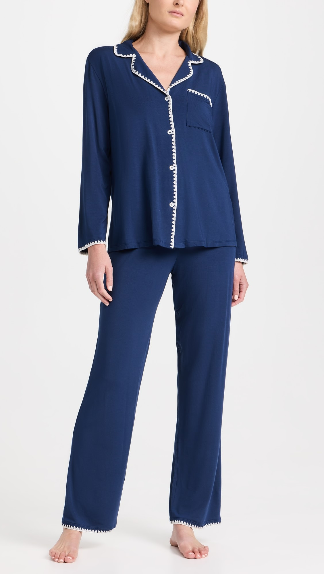 Frida The Whip Stitch Pajama Set | Shopbop