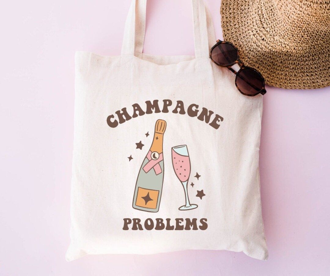 Bachelorette Party Gifts Champagne Tote Bachelorette Tote - Etsy | Etsy (US)