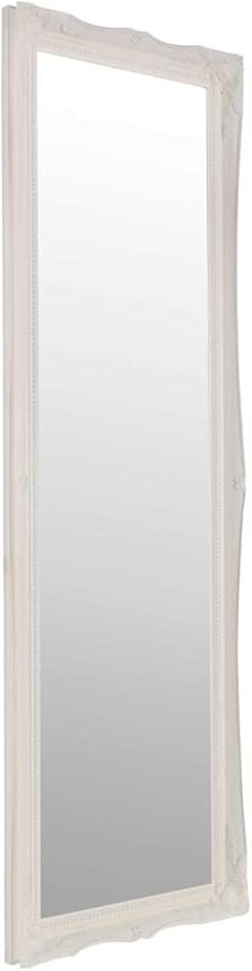 MirrorOutlet Full length Shabby Chic Tall White wall Mirror: 122 x 41cm | Amazon (UK)