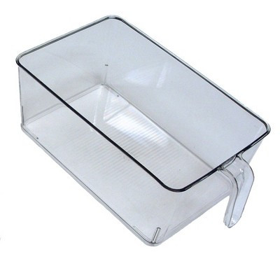 Dial Large Clear Bin with Handle: Kitchen & Pantry Organizer, Freezer Bin, Plastic Storage, 12"x7"x4.5" | Target