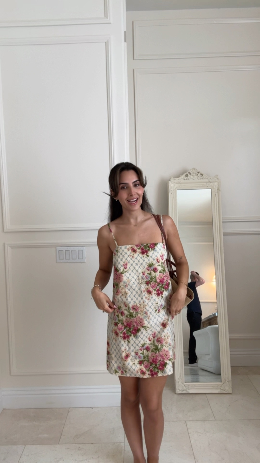 Wearing a size 2, relaxed fit