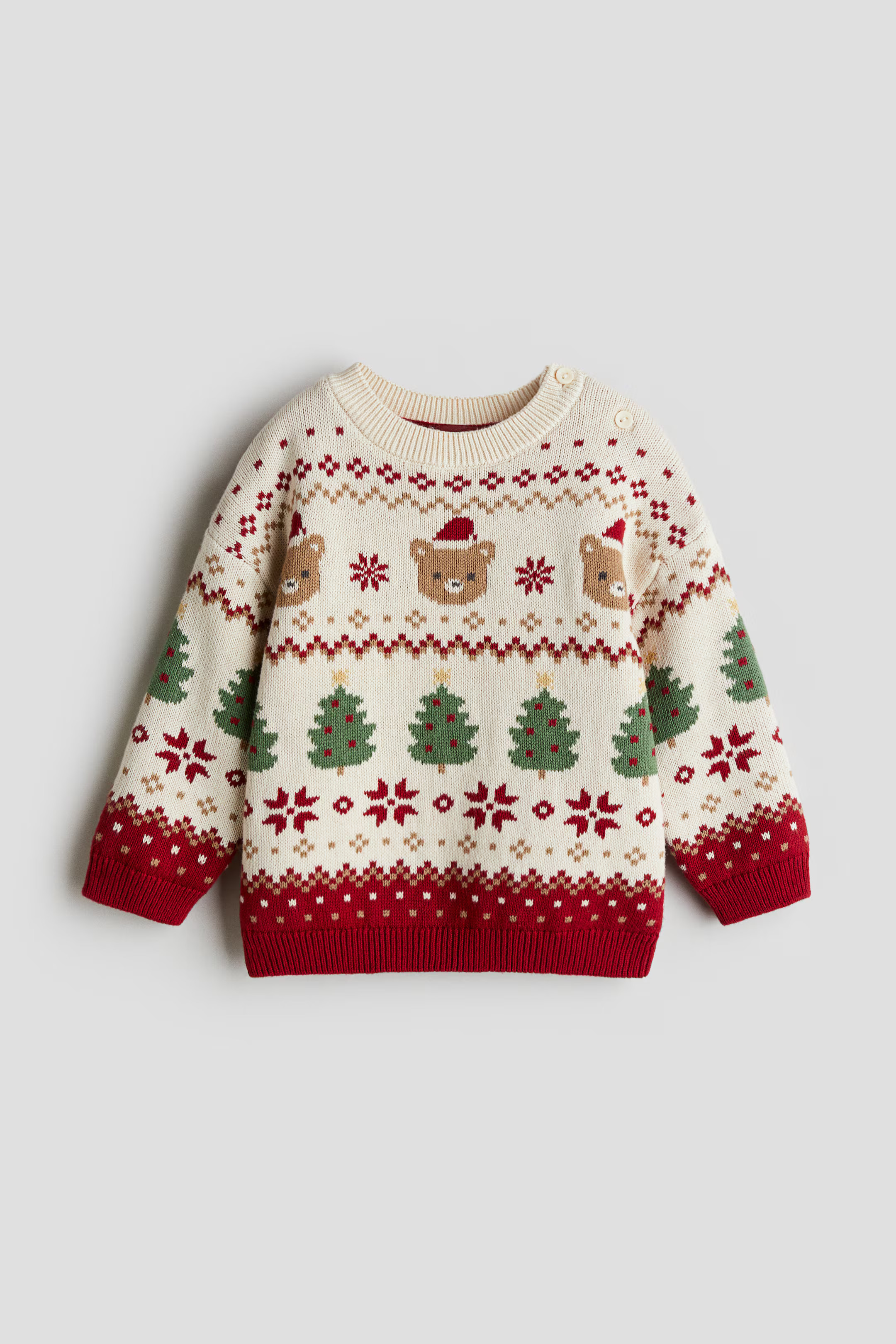 Jacquard-Knit Sweater | H&M (US + CA)